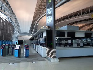 コロナ禍の関西国際空港
