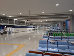 コロナ禍の関西国際空港